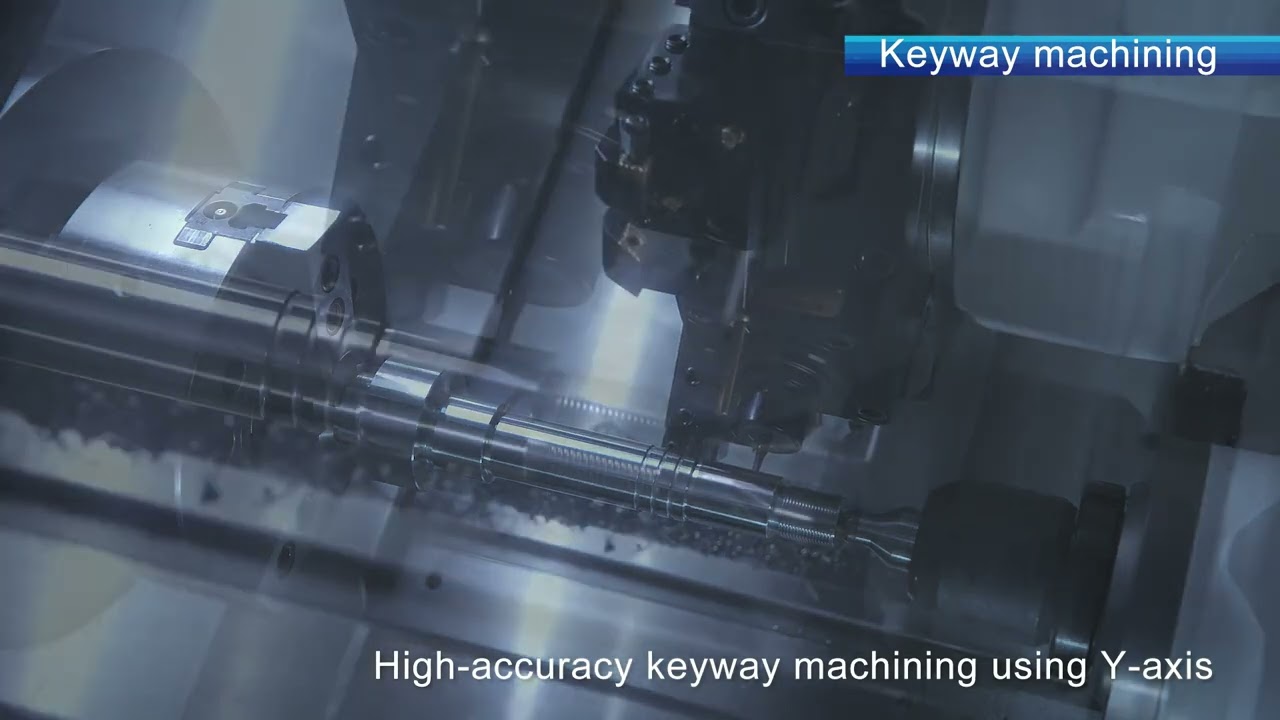 PEHA GmbH Werkzeugmaschinen – Produktfilm OKUMA LB3000 EX II Wellenbearbeitung