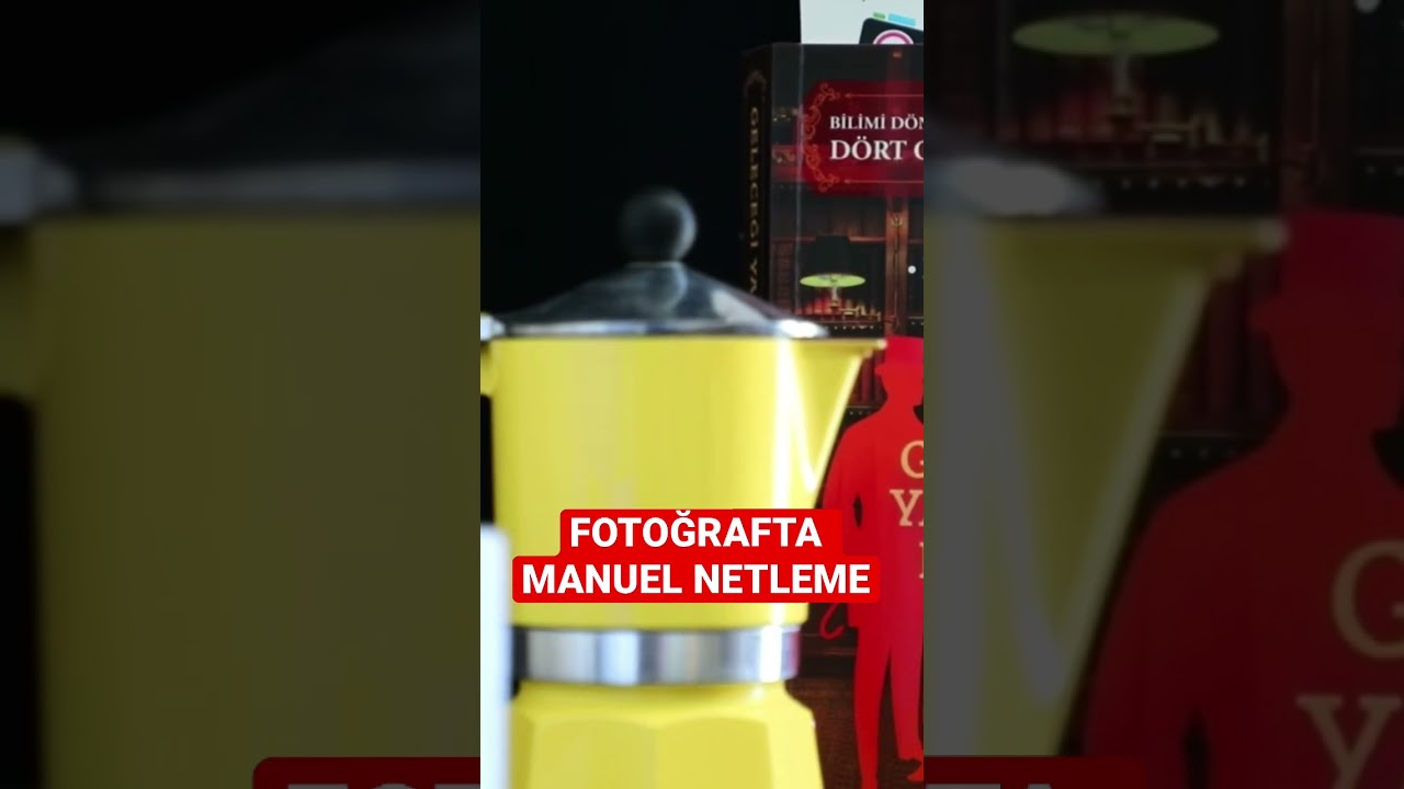 FOTOĞRAFTA MANUEL NETLEME NASIL YAPILIR .?