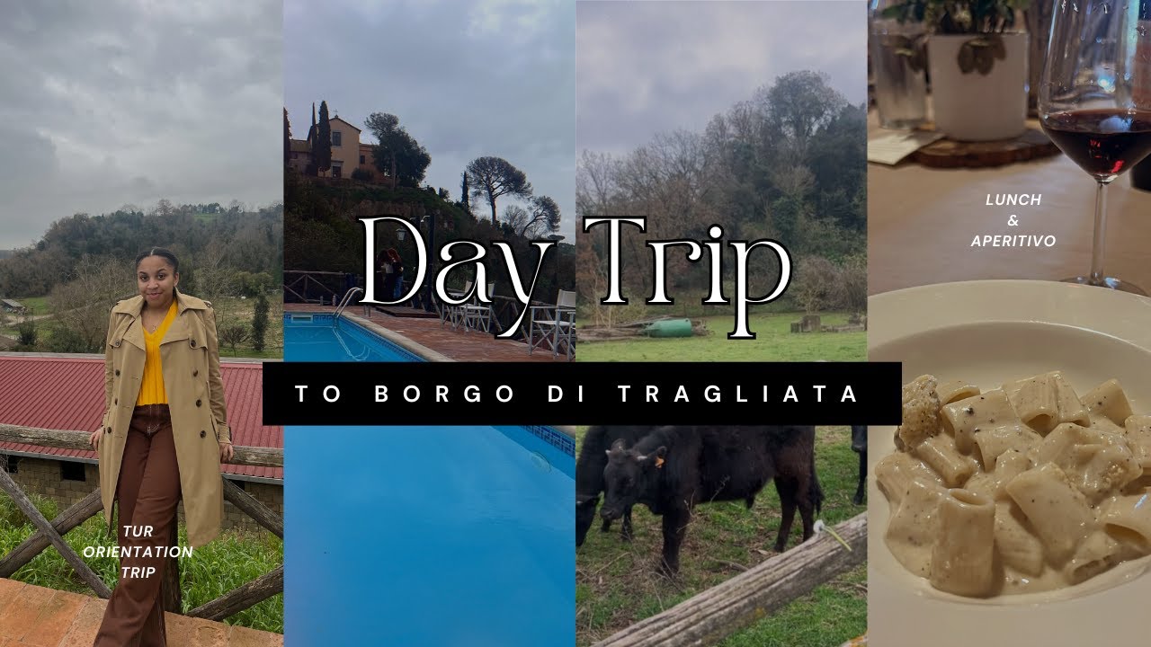 TUR Orientation Trip 🦉📚🚍 I 📍Borgo di Tragliata