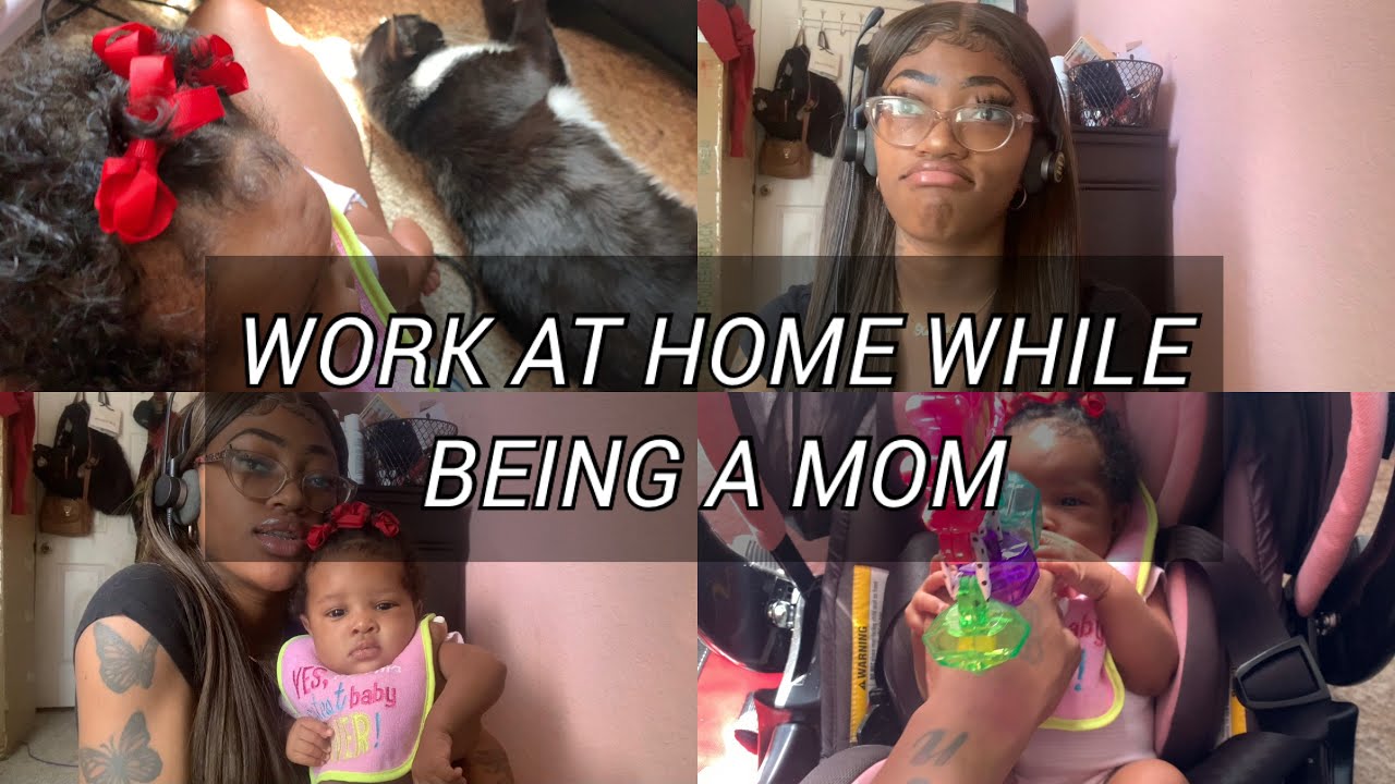 Realistic Work From Home Mom & Baby Routine - Vlog 💕