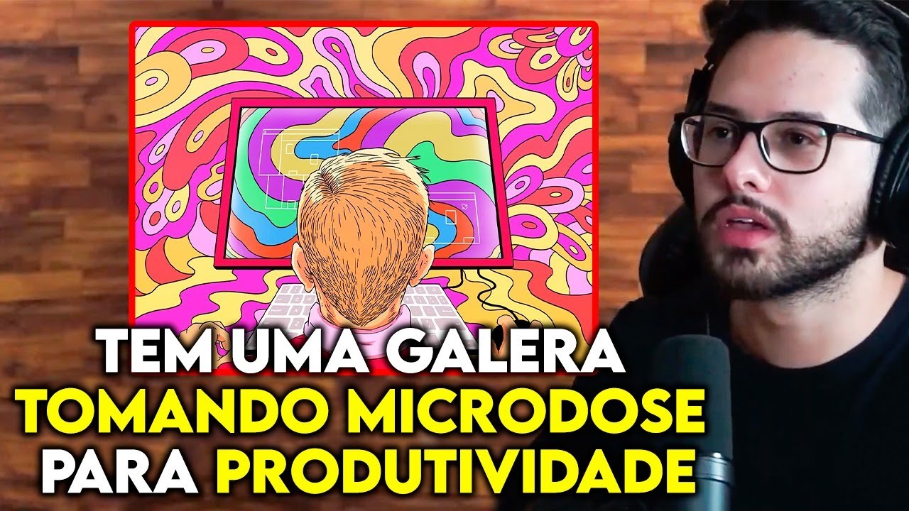 MICRODOSAGEM DE PSICODÉLICOS: PRODUTIVIDADE NO VALE DO SILÍCIO | Lutz Podcast