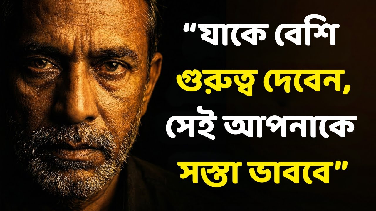 যাকে বেশি গুরুত্ব দেবেন, সেই আপনাকে সস্তা ভাববে..The Dark Psychology of Relationships | Bastob Kotha