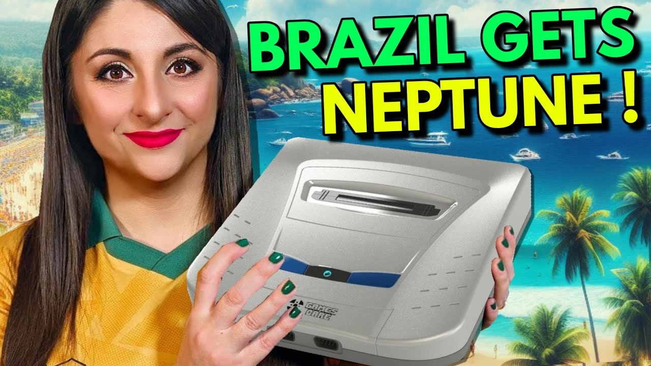Бразилия получает потерянную Sega Neptune...30 лет спустя!!