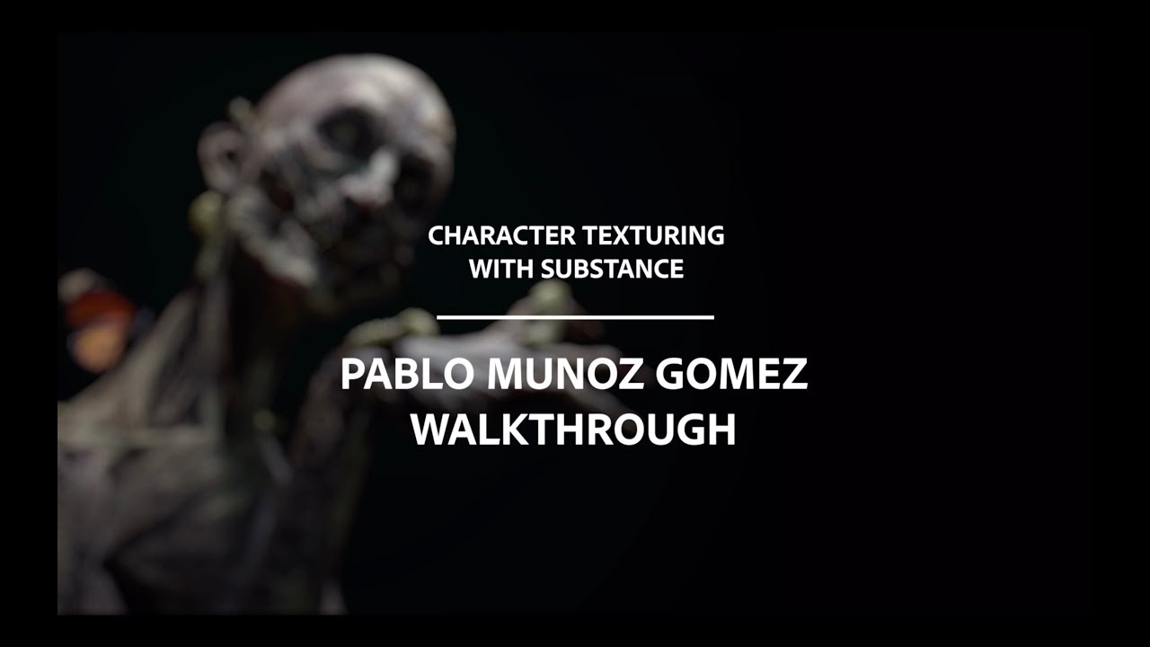 Character Texturing with Substance: Pablo Munoz Gomez Walkthrough | Adobe Substance 3D