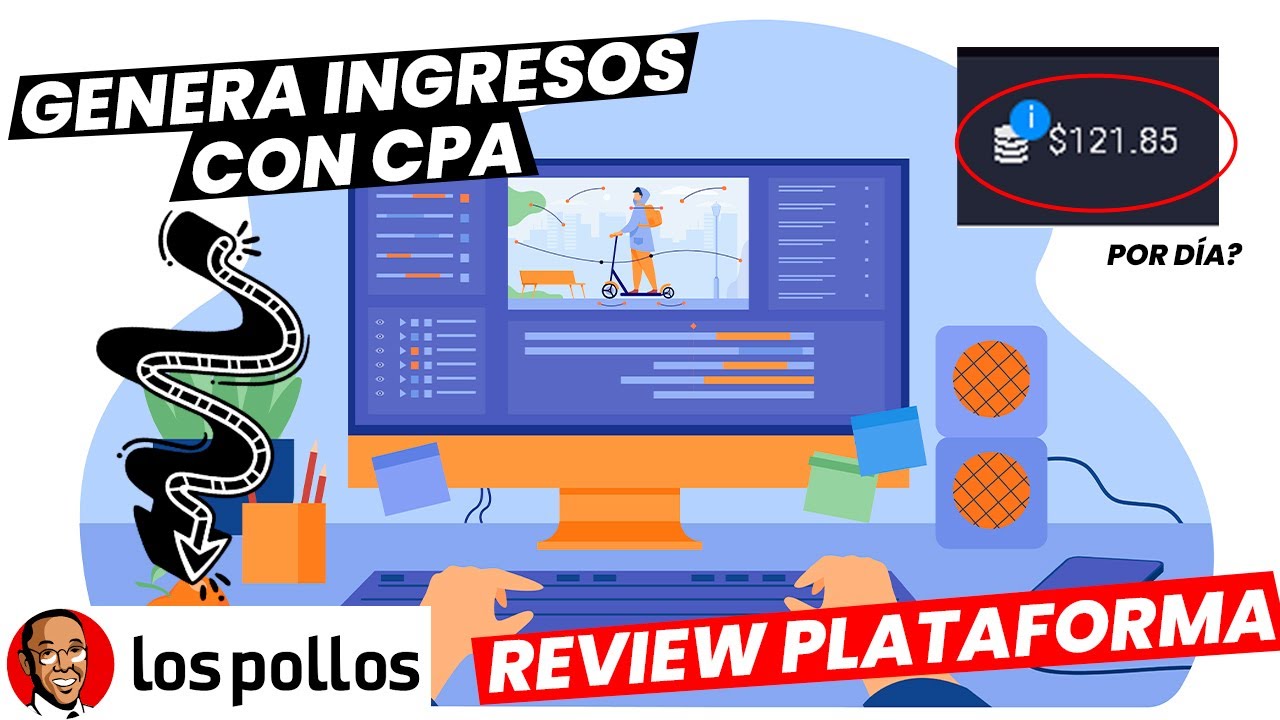 🔥Monetiza y Genera Ingresos con esta Plataforma | CPA y CPL | Review Los Pollos
