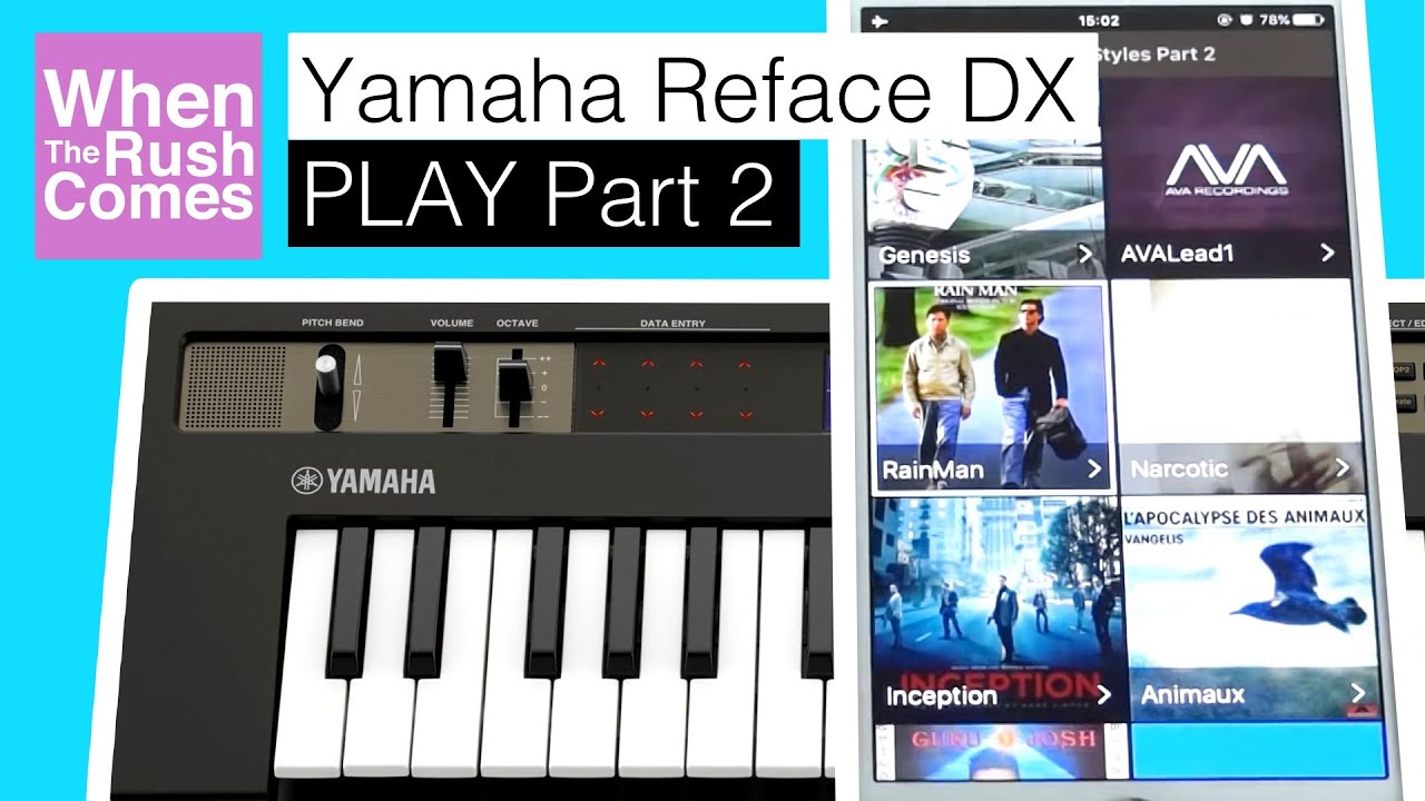 Yamaha Reface DX Synthesizer | Play Part 2 (Sounds demo)
