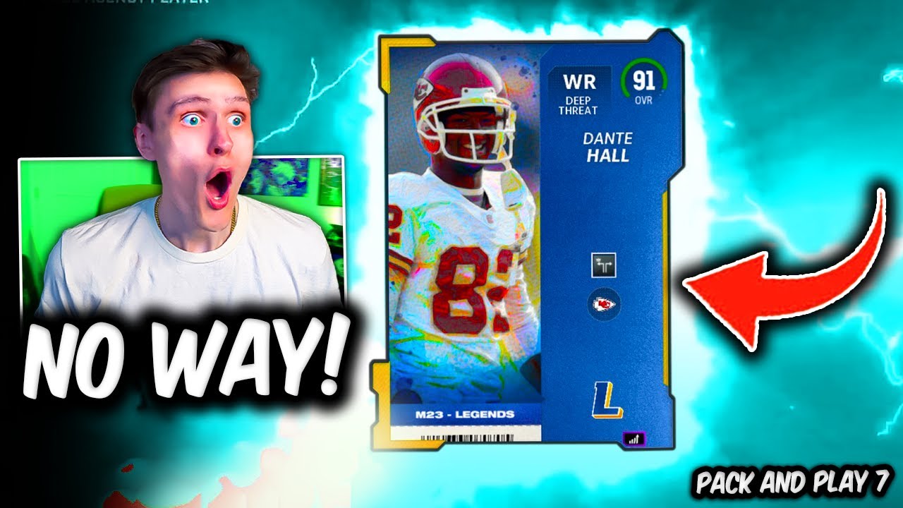*INSANE* FULL LEGEND PULL! You HAVE To See This! - Pack And Play 7 - Madden 23 Ultimate Team