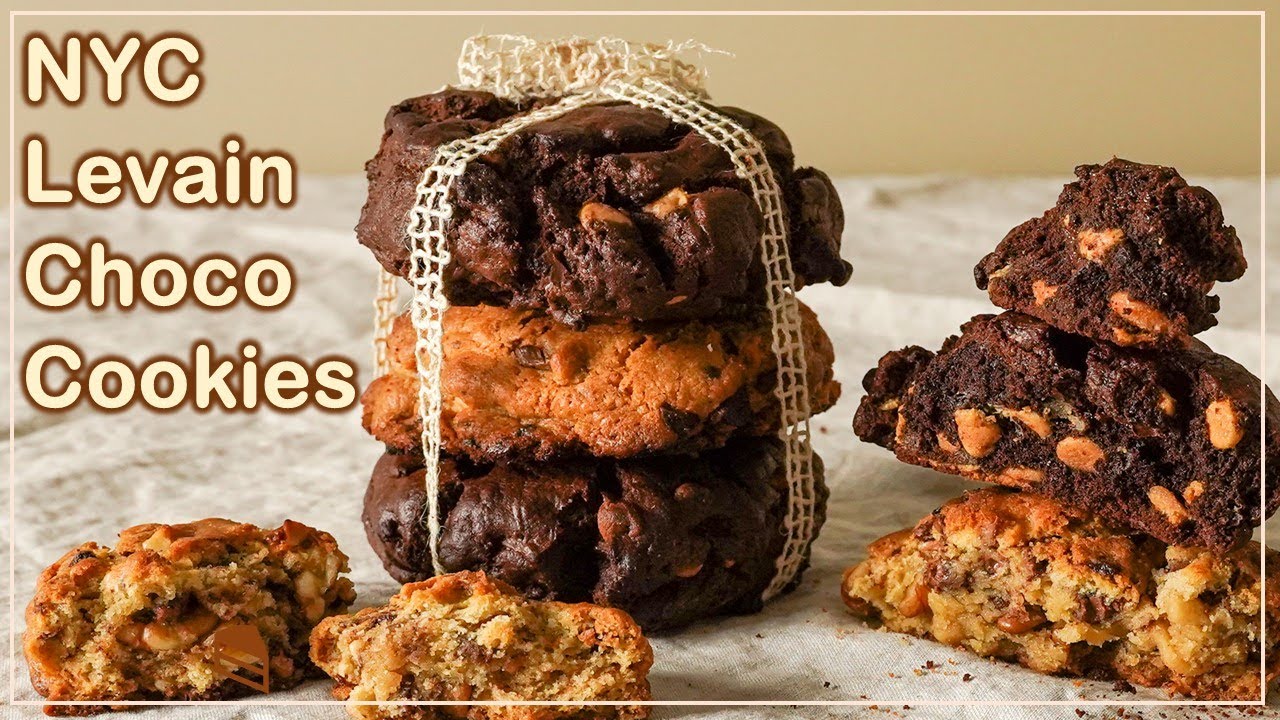 Giant NYC Levain Bakery Cookie - лучшие жевательные шоколадные печенья