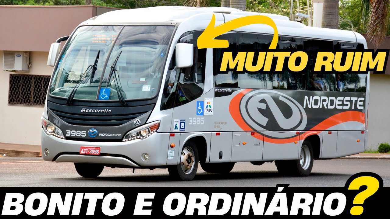 O MICRO ÔNIBUS DA MASCARELLO TINHA TUDO PARA SER BOM, MAS... EXPRESSO NORDESTE