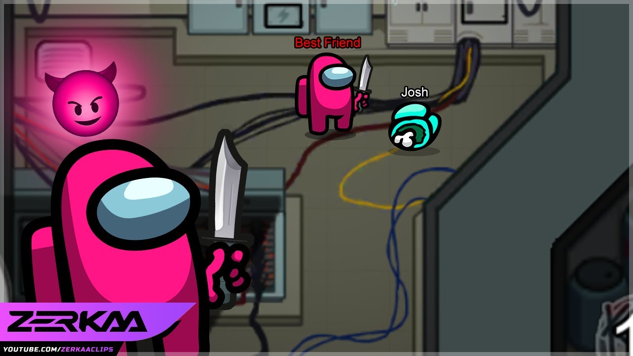 MY BEST FRIEND SNAKED ME ON AMONG US!! (Among Us)