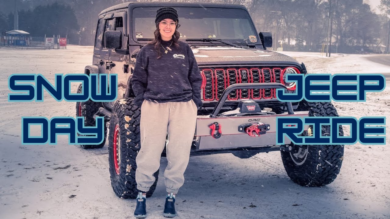Snow Day Jeep Ride: it was very cold!!