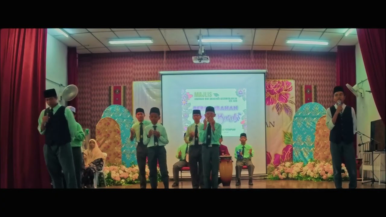 Persembahan nasyid SMIDE Batch SPM 2025