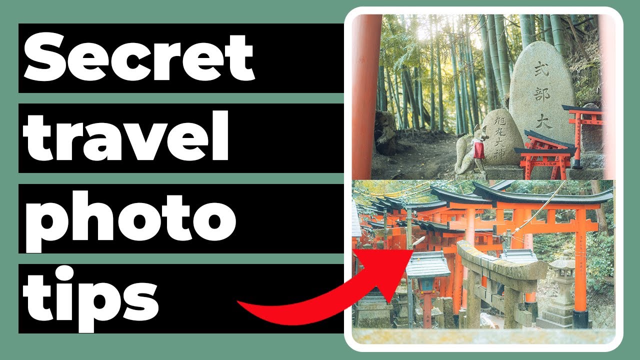 5 travel photography tips NO ONE is talking about