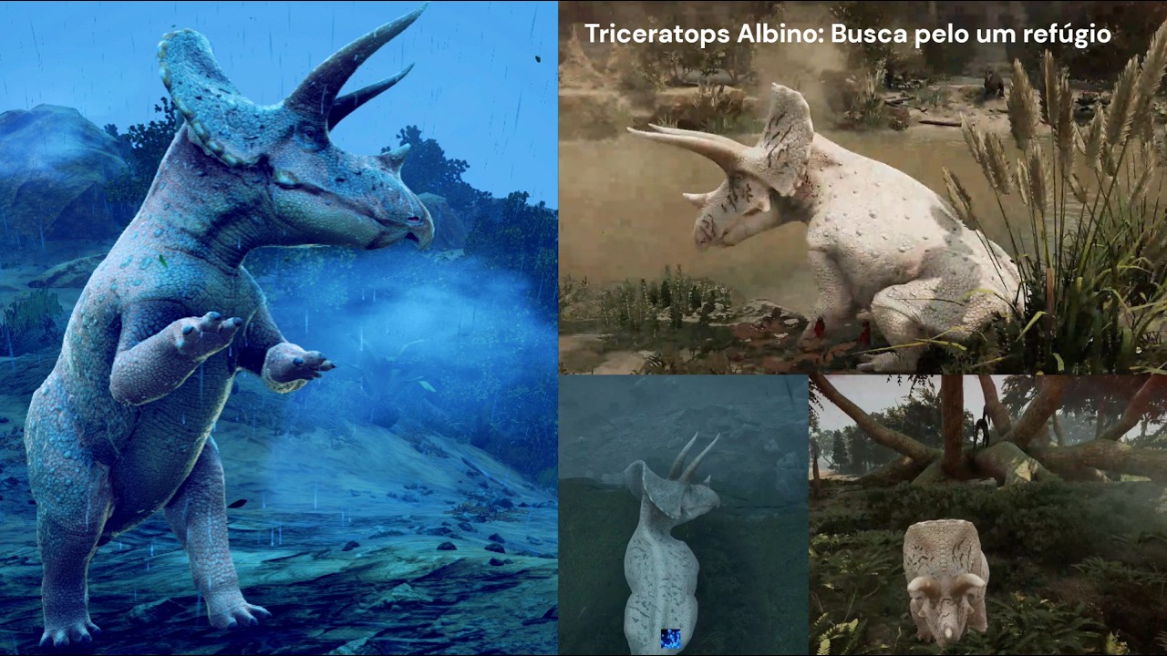 Tricke albino nômada . Viaja por varios locais .