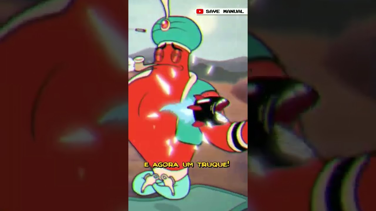como derrotar o g&ecirc;nio do Cuphead facilmente 🧞