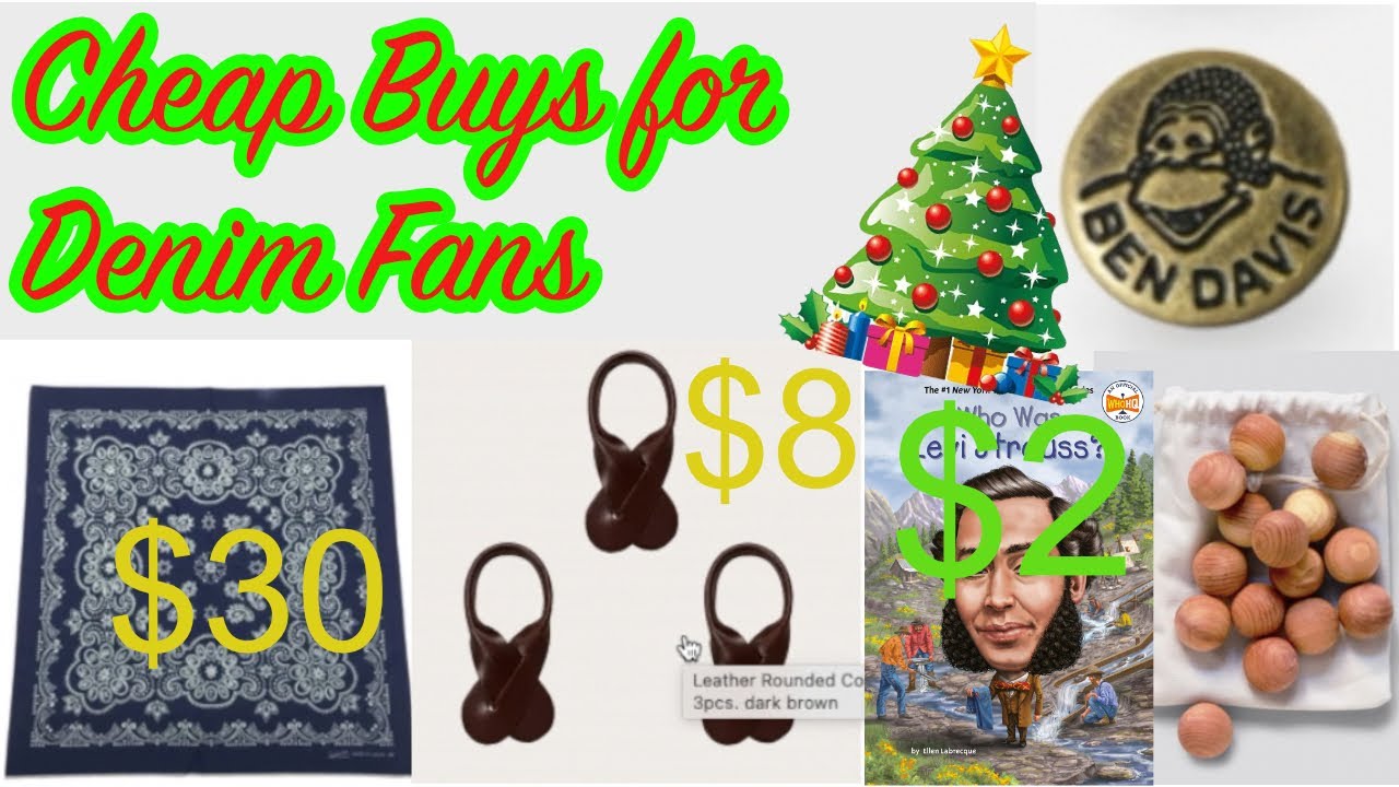 Cheap Gift Ideas for Denim Fans
