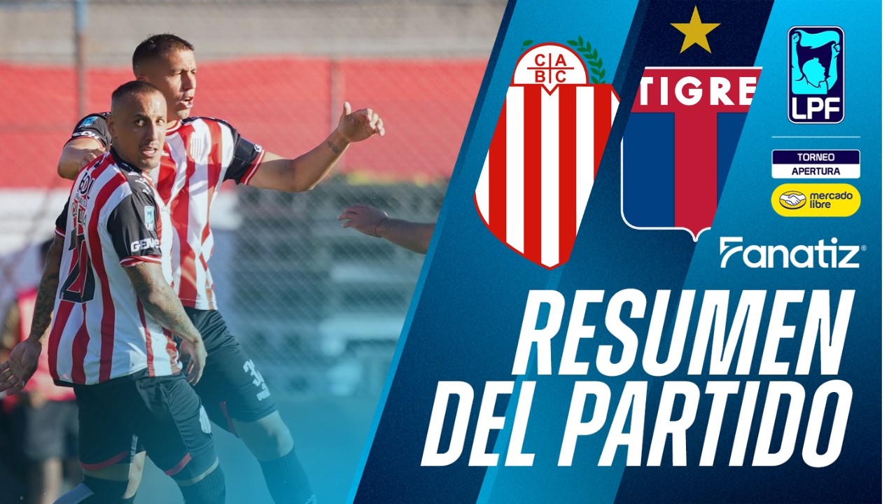 Barracas Central vs Tigre (2-1) - Resumen del Partido | #TorneoApertura2026