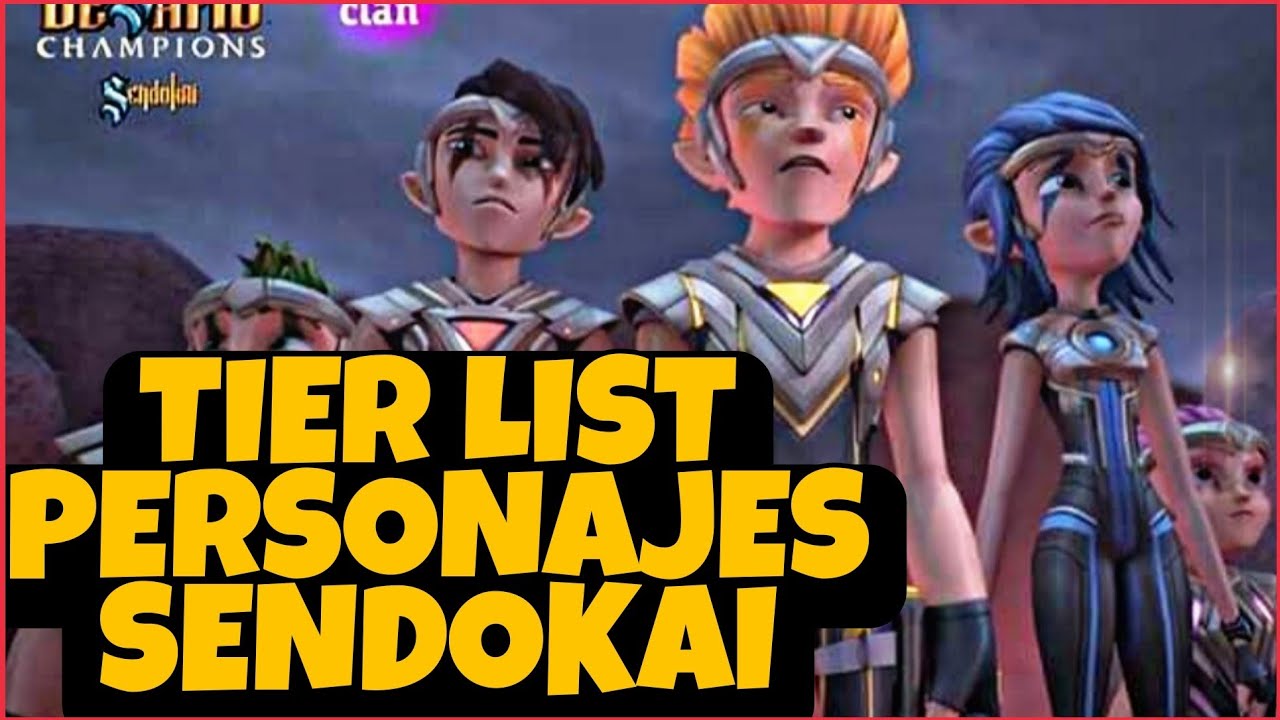 PERSONAJES DE SENDOKAI TIER LIST | CUALES SON MIS FAVORITOS?💥