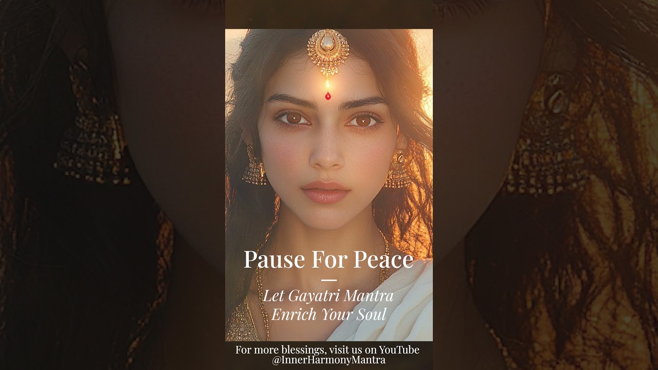 🌟Blissful Relaxation Gayatri Mantra #meditationmusic #peacefulchants