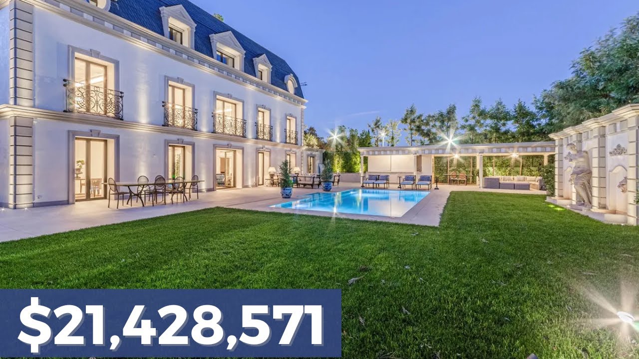 Inside a $21 Million 6 Bedroom Luxury Mansion in Barcelona, Spain