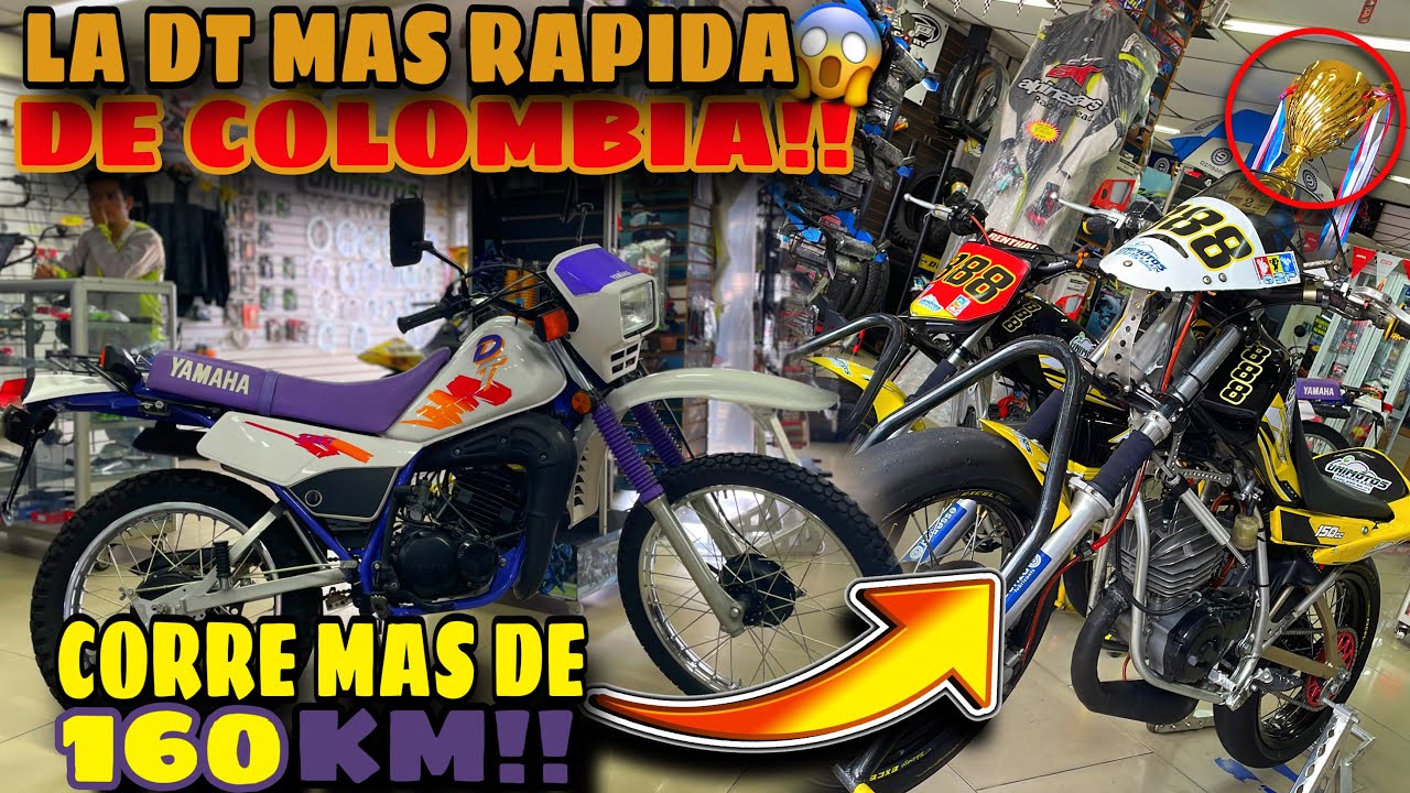 TRANSFORMACIÓN DT 125 CLÁSICA A DT DE CARRERAS 😱 INCREÍBLE RESULTADO