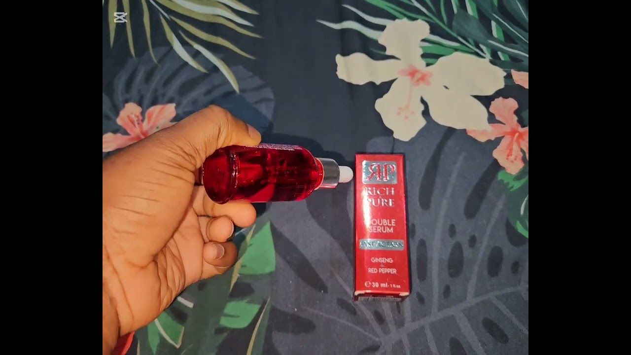 Reviewing the Rich and Pure double serum, fast action