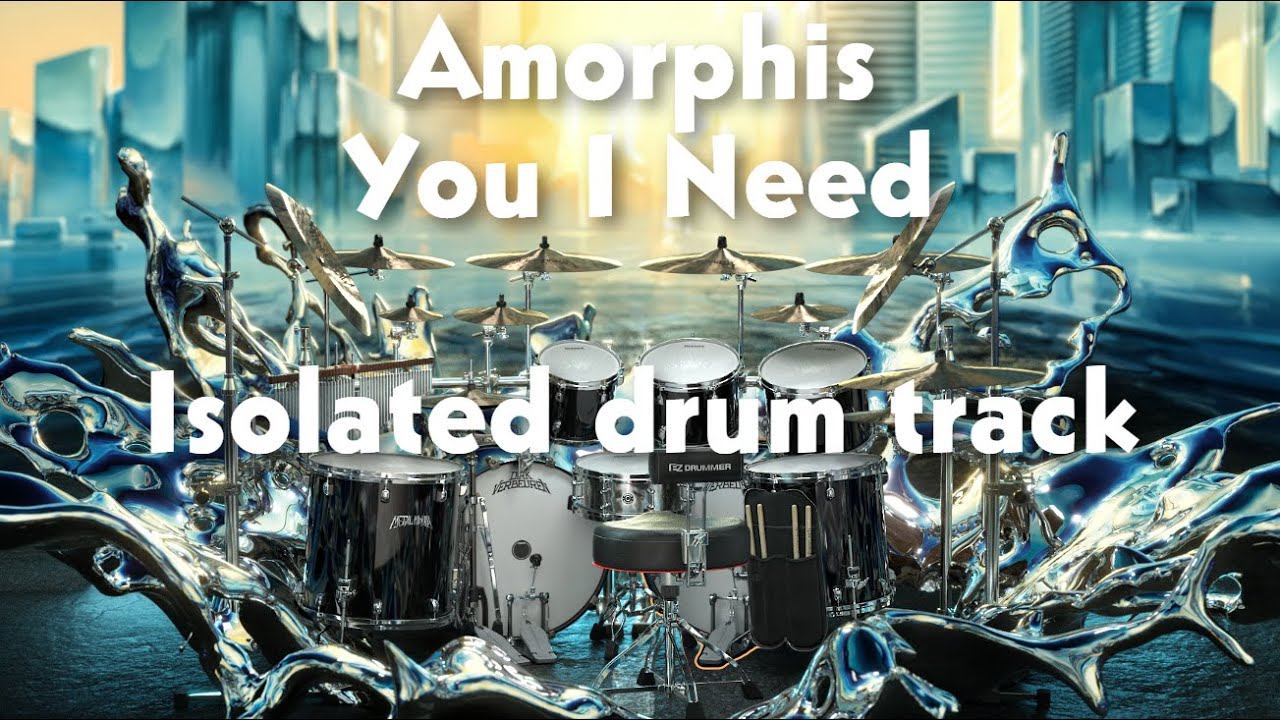 Amorphis - You I Need isolated drum track