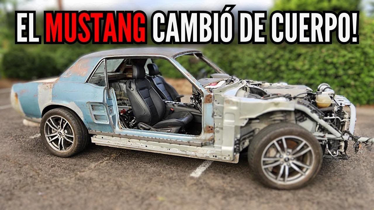Pusimos la Carrocería de un MUSTANG Coupé 1967 en un MUSTANG GT 2016!