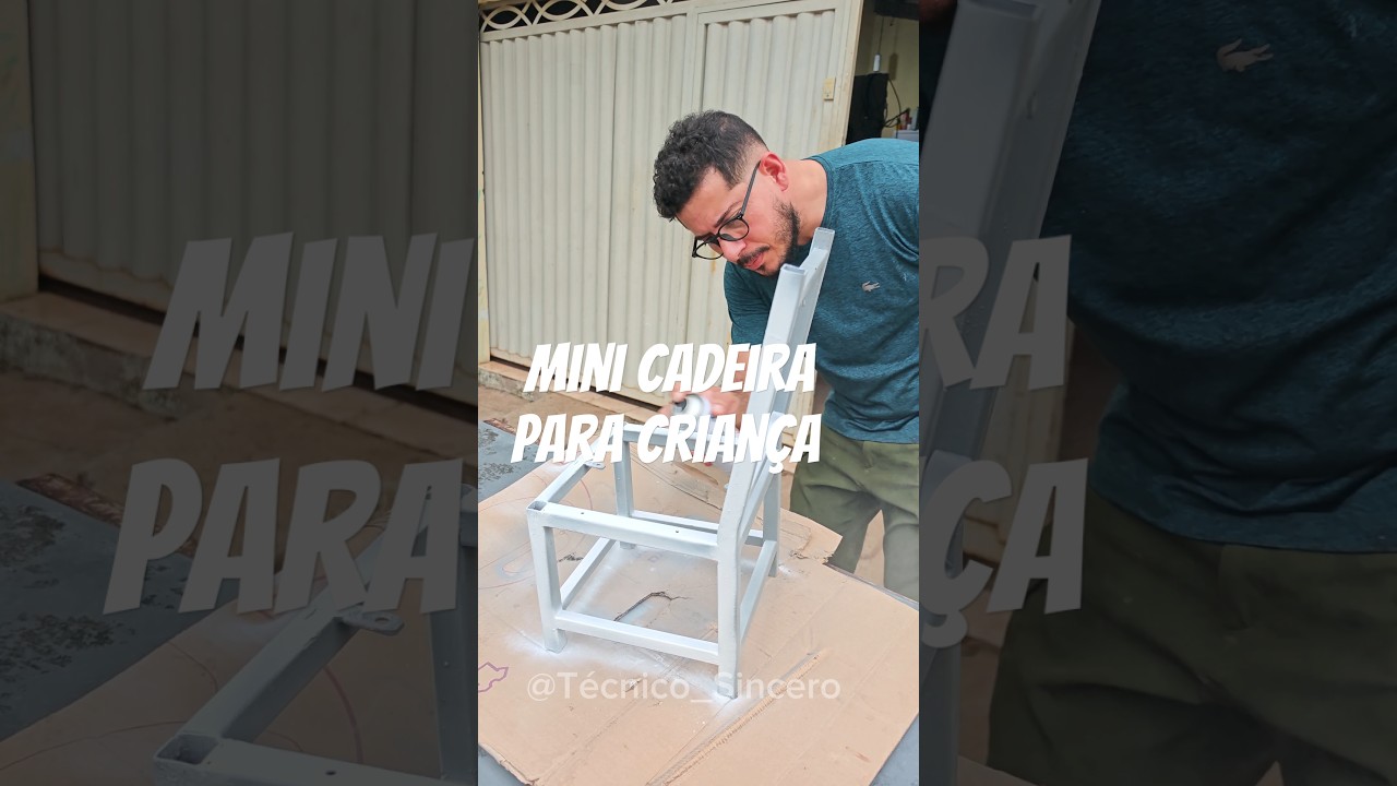 como reformar uma mini cadeira #cadeira #dicas #restaura&ccedil;&atilde;o #pintura #reformar