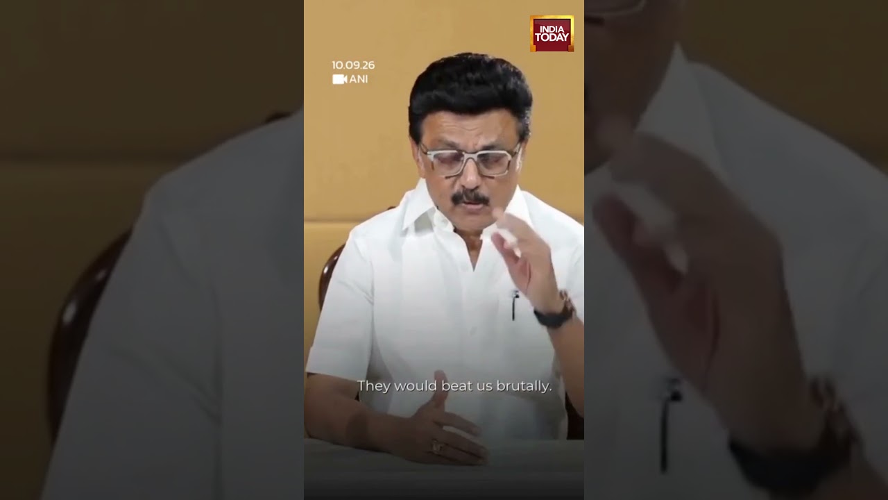 M K Stalin Hits Back At Vijay Over Jaw Gesture, Recalls Emergency-Era Jail Ordeal #mkstalin #vijay