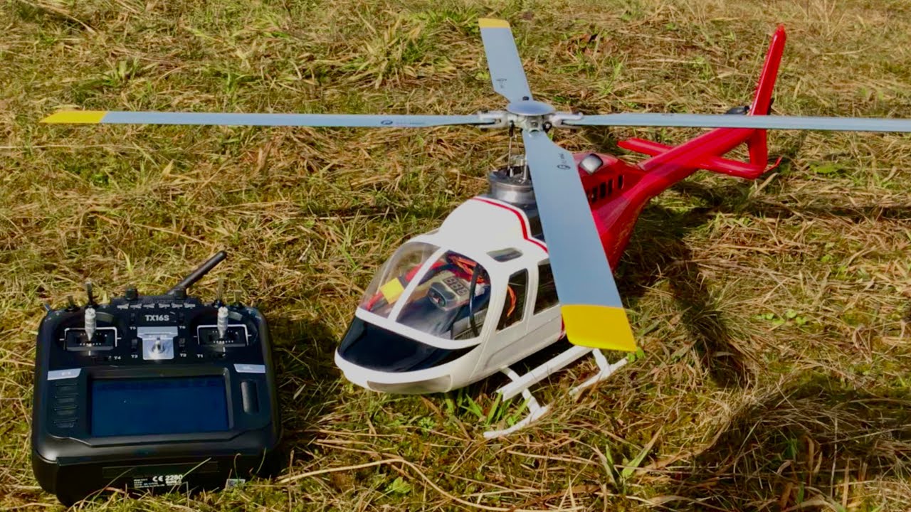 FLY WING Bell 206 Scale RC Heli & H1 GPS Autopilot Demonstration Flight