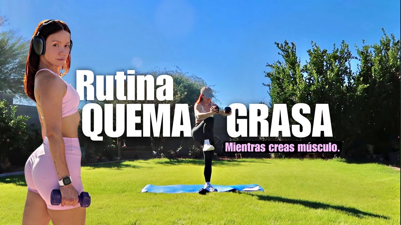 QUEMA GRASA MIENTRAS CREAS MÚSCULO | RUTINA DE EJERCICIO EN CASA