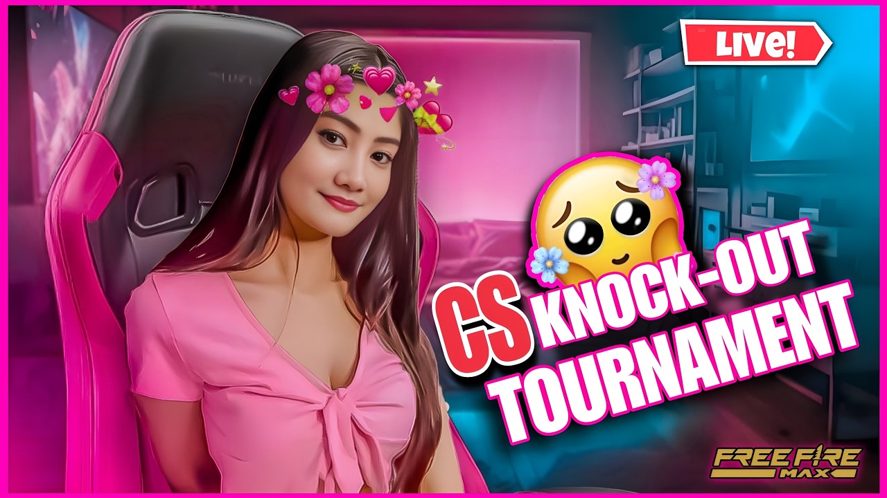 FREE FIRE MAX LIVE CS KNOCK-OUT TOURNAMENT #freefireshorts #freefiremax