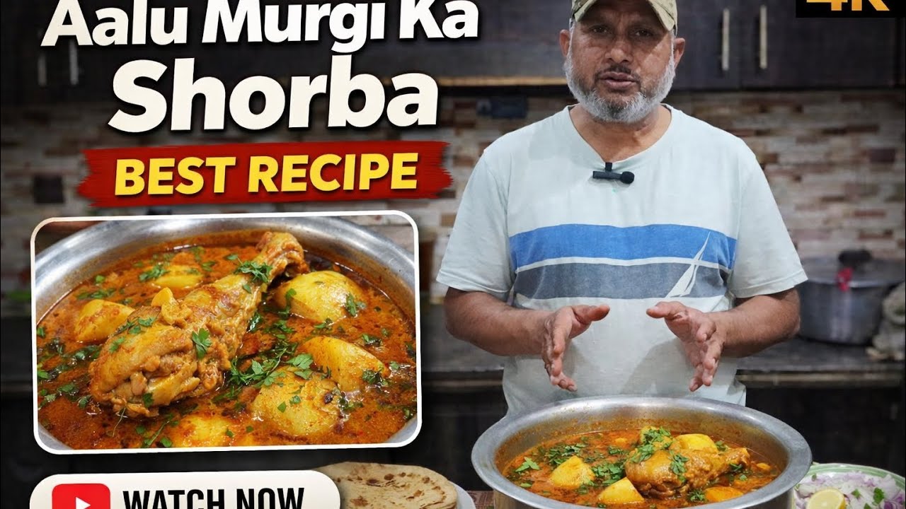 Aalu murgi ka shorba best recipe #YAVellaChachu #Aalumurgi