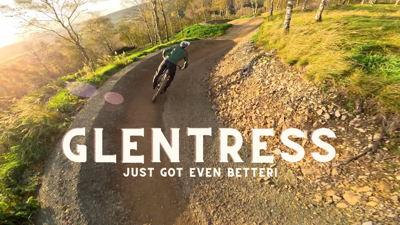 Riding the New Red Trail at Glentress