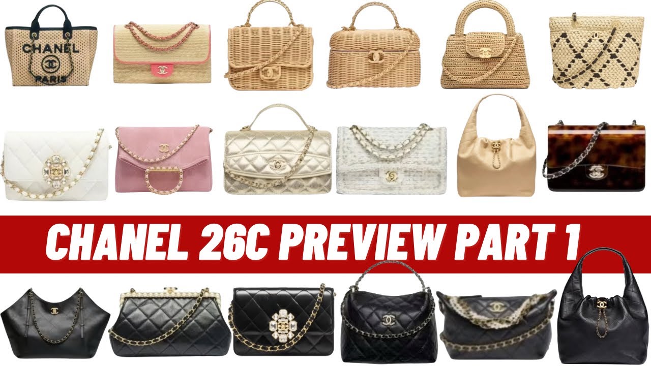 Zapowiedź Chanel 26C, część 1: Nowe torebki sezonowe | Premiera w listopadzie 2025 r.