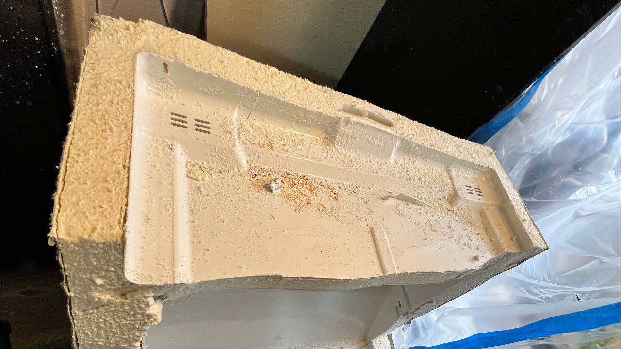 I had to cut my refrigerator into pieces to get it out of my kitchen