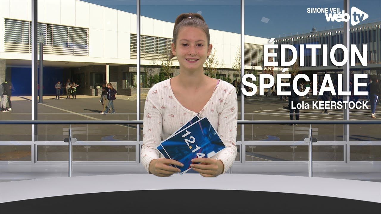 Elections des délégués de classe 2020 : édition spéciale du 12.14 , le JT du collège