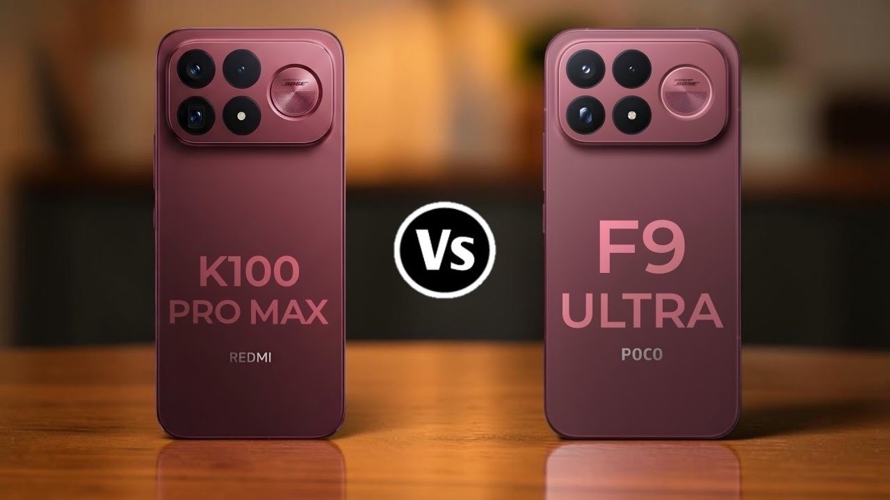 Redmi K100 Pro Max Vs Poco F9 Ultra
