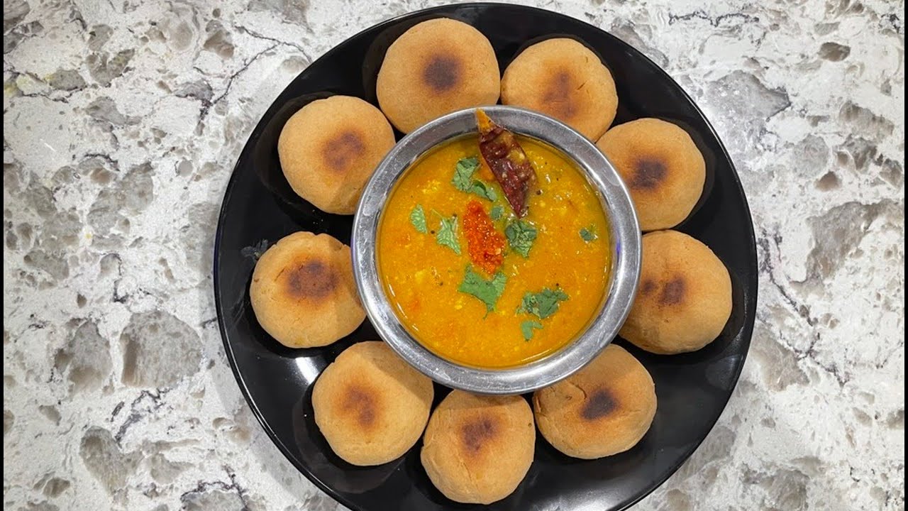 Dal Bati Recipe |Dal Bati Churma |Rajasthani Dal bati| Homemade Dal bati recipe |