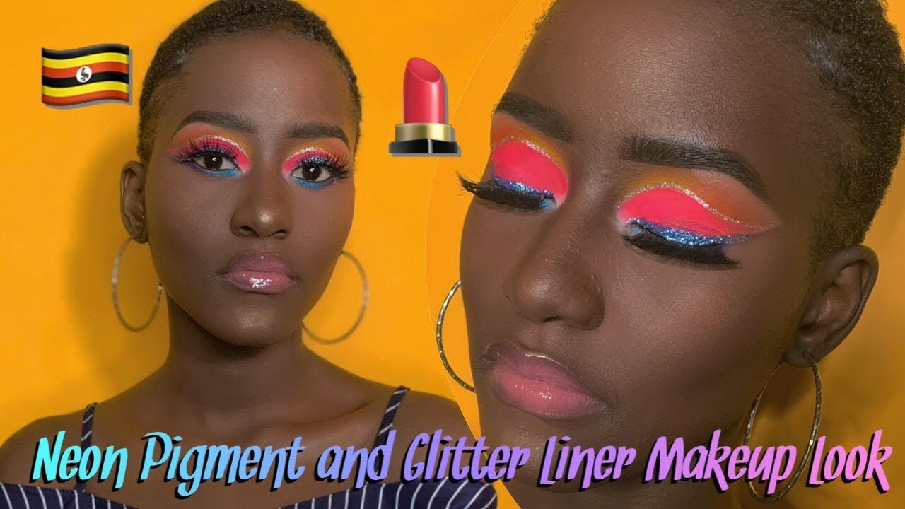 GLAMBYMIMA|VIBRANT SHADOWS ON GLOWY CHOCOLATE SKIN|MELANIN|WOC