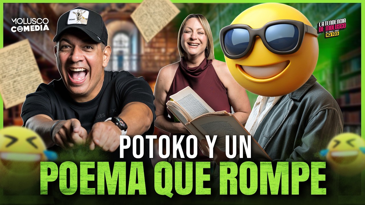 Potoko lanza un Poema que rompe.... Moncho Artuaga, Junito Perse / La Tendencia de Molusco KQ105