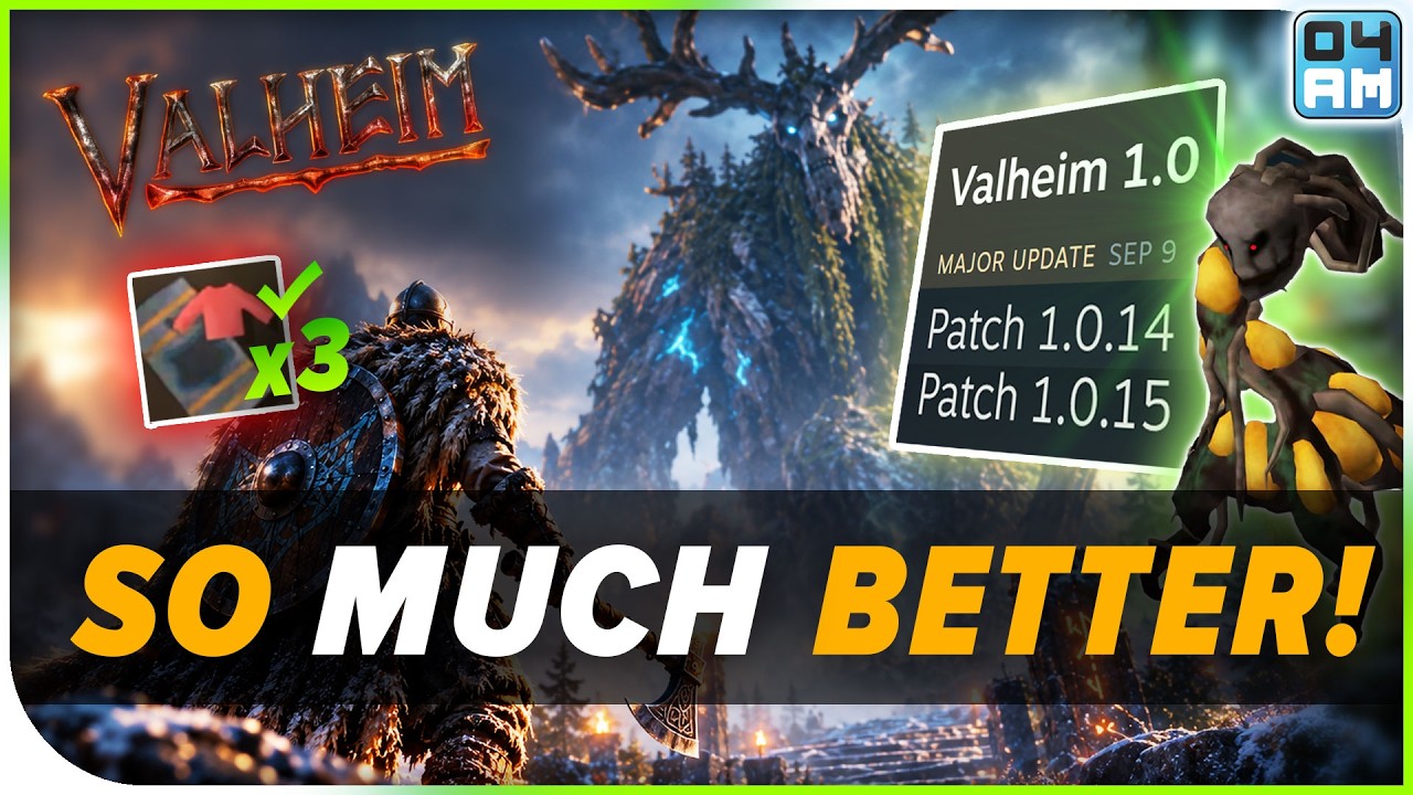Разработчики сделали Valheim НАМНОГО ЛУЧШЕ! Все самые важные НОВЫЕ изменения и правки Forge?