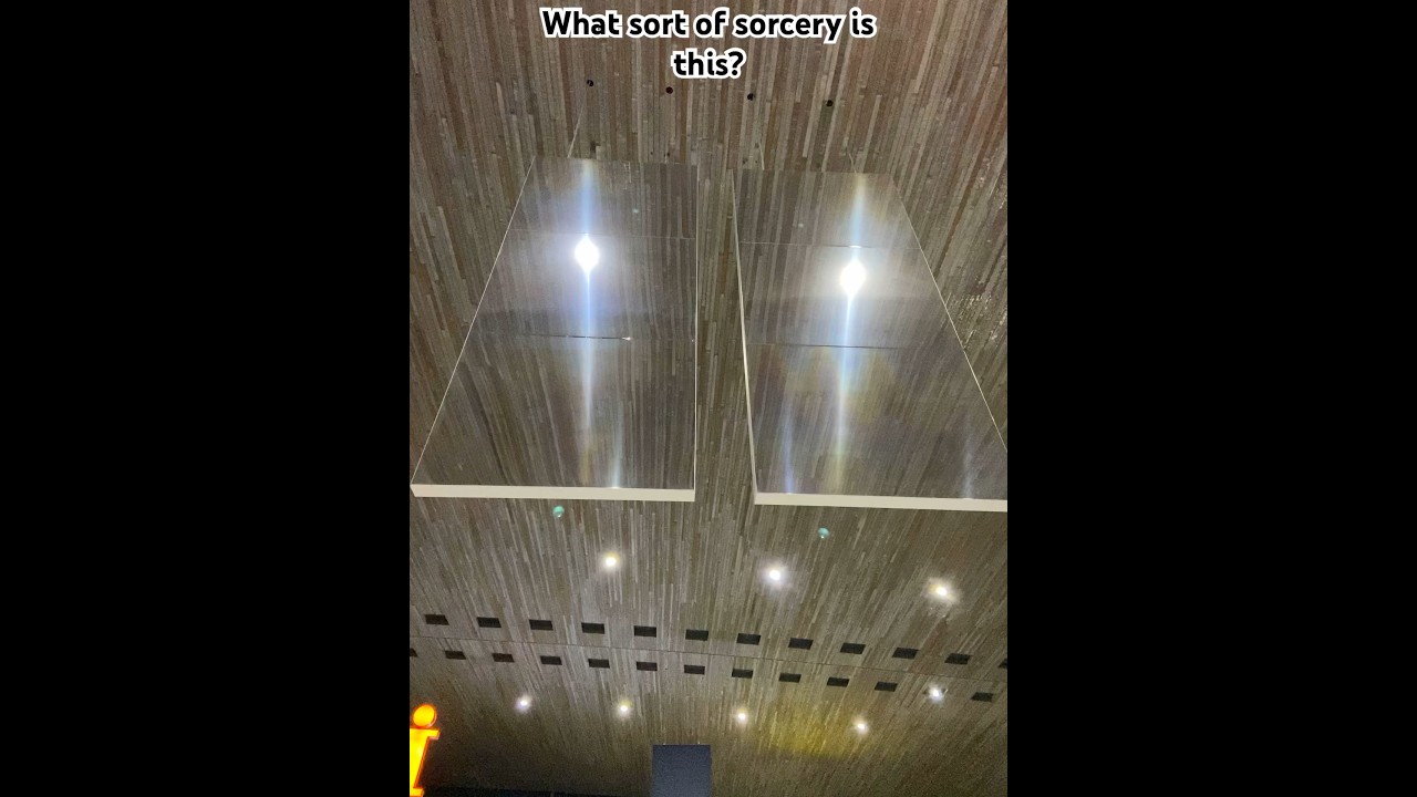 Paris 42: What sorcery is this? An impossible signboard in cdg airport #travel #paris #architecture