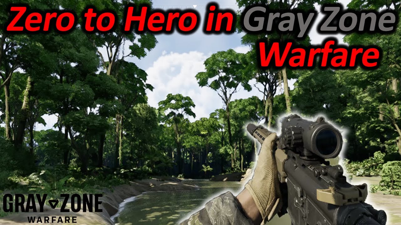 Getting the BEST GEAR in Gray Zone Warfare from a Zero to Hero Run