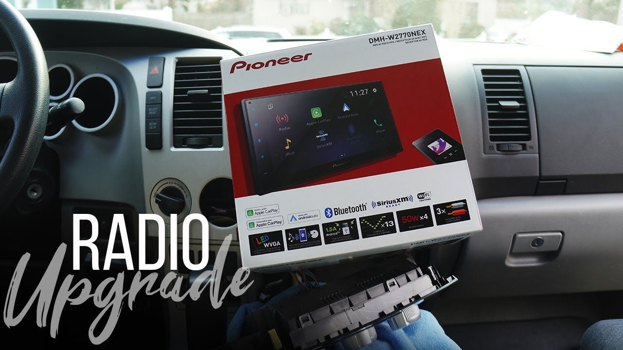 2nd Gen Toyota Tundra Radio Upgrade Apple CarPlay and Android Auto