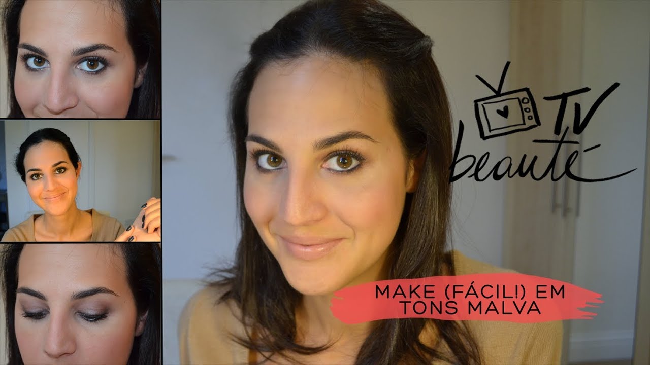 Make (fácil) em tons malva - TV Beauté | Vic Ceridono