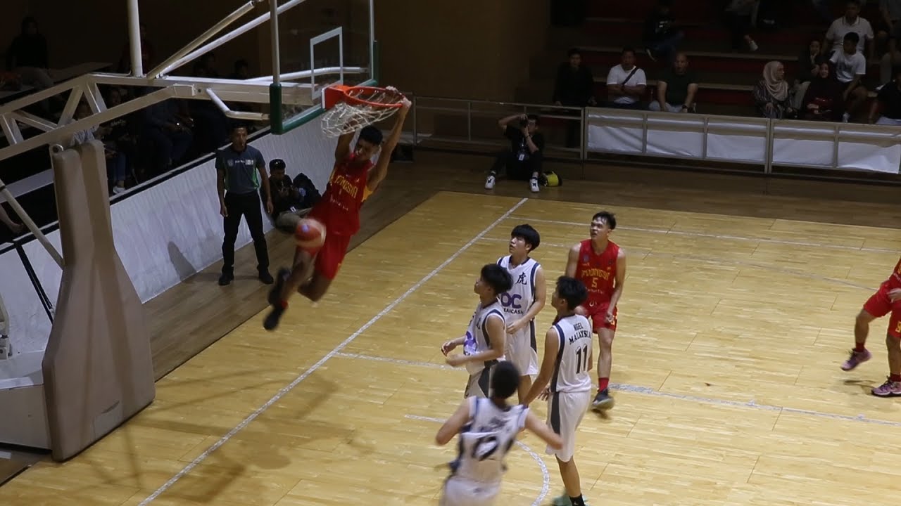 Game Highlights: Indonesia U-17 vs Malaysia Tiger. Derrick Michael & Hendrick With 3 Big Dunks!