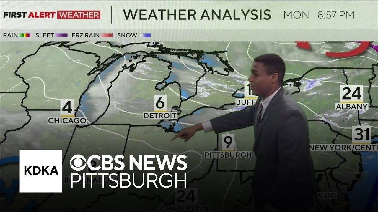 KDKA-TV Nightly Forecast (1/19)