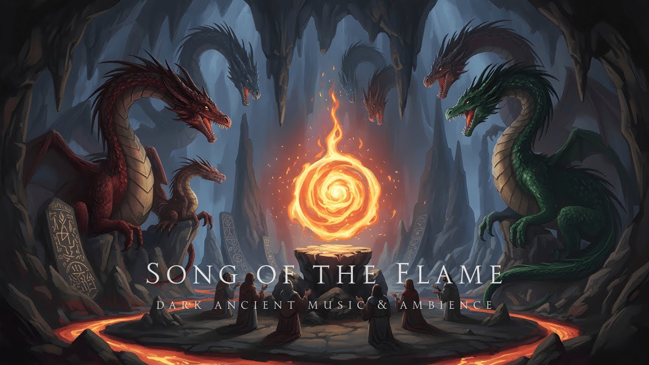 Song of the First Flame – Ancient Dragon Choir Fantasy Ambience